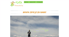 Desktop Screenshot of minfa.sk